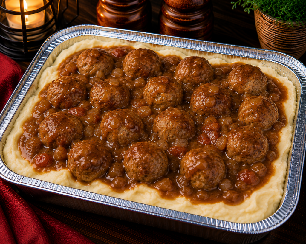 Meatballs & Mash