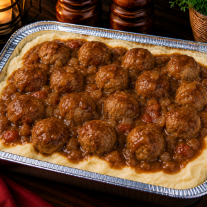 Meatballs & Mash