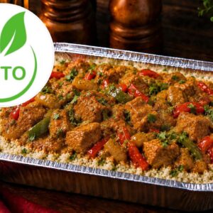 KETO Pork Curry (Cauliflower Rice)