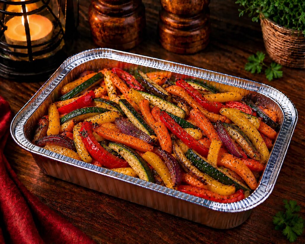 Roasted Vegetable Stir-Fry